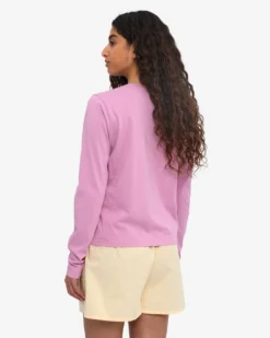 Women Organic LS T-Shirt - Cherry Blossom