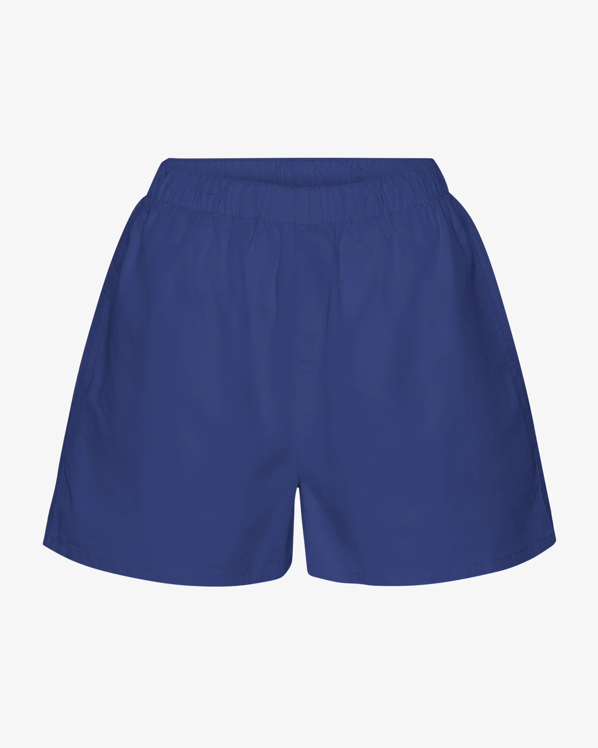 Women Organic Twill Shorts - Marine Blue