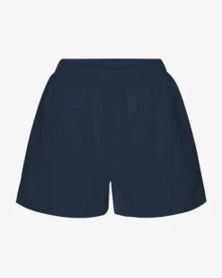 Women Organic Twill Shorts - Navy Blue
