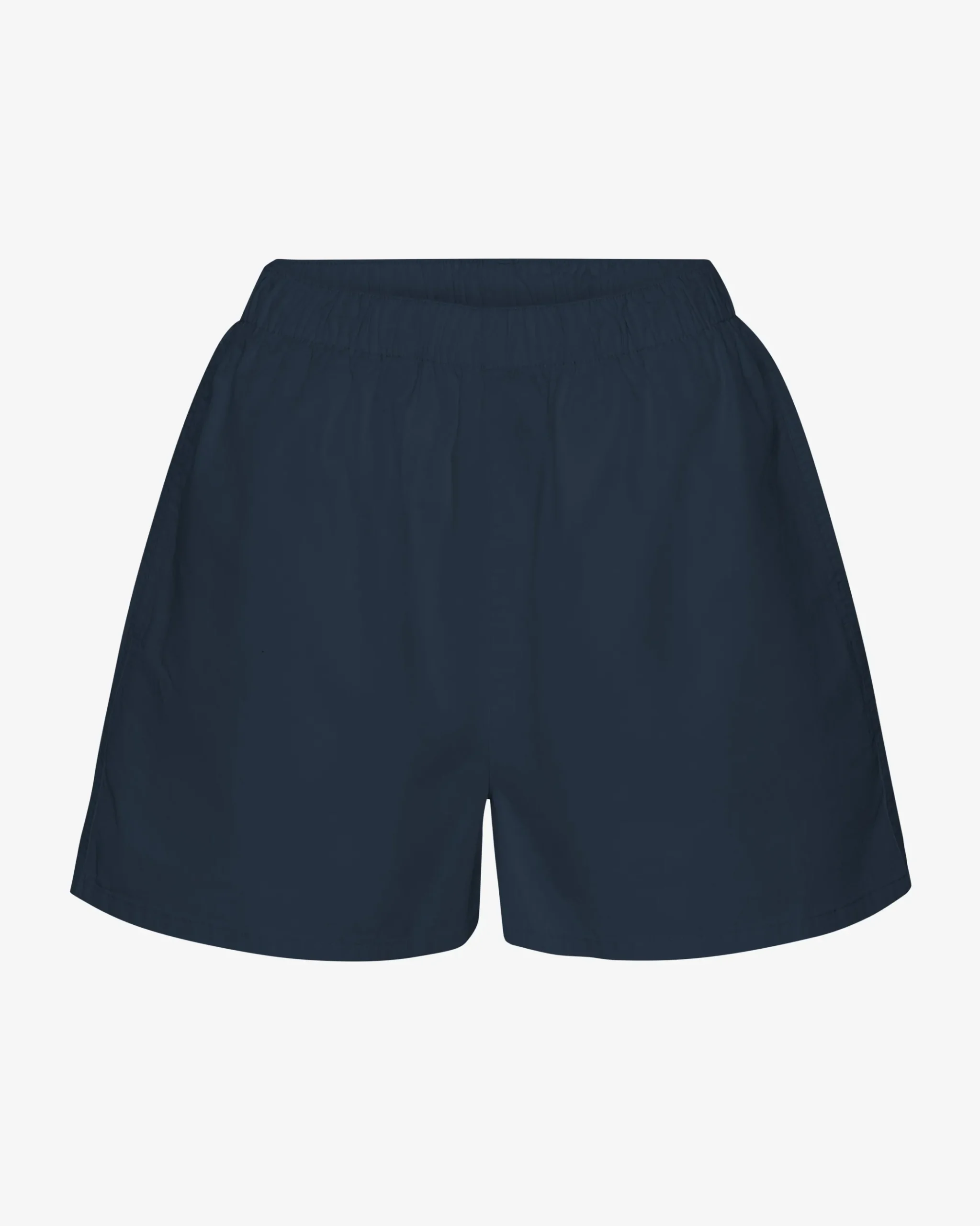 Women Organic Twill Shorts - Navy Blue