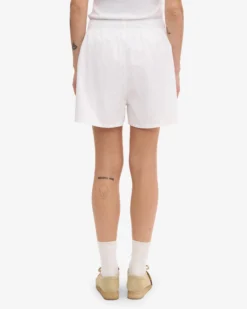 Women Organic Twill Shorts - Optical White