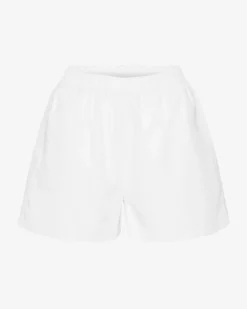 Women Organic Twill Shorts - Optical White