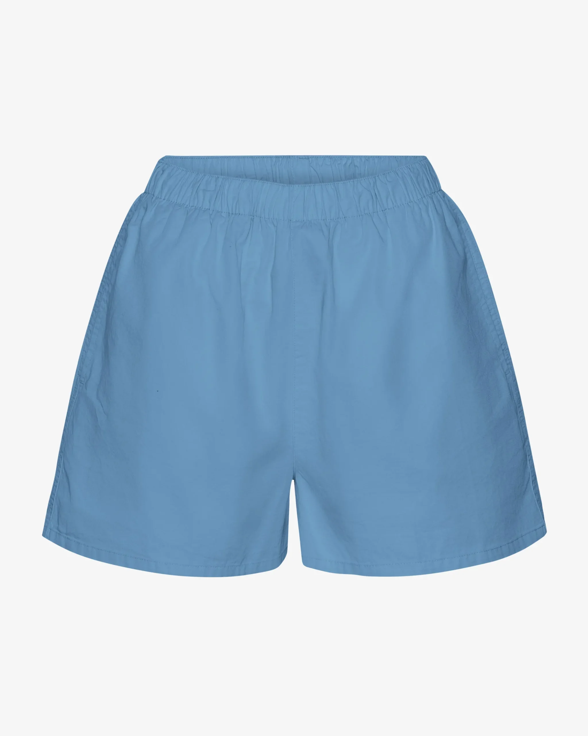 Women Organic Twill Shorts - Seaside Blue